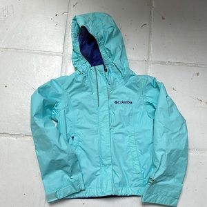 Girls XXS Columbia raincoat windbreaker